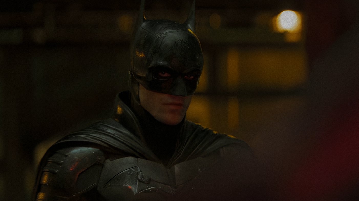 Batman looks mad