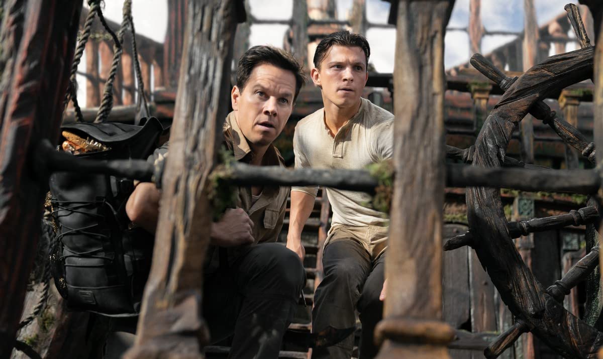 Tom Holland & Marky Mark looking all hot and sweaty